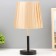 Rivoli table lamp E27 40W Black Gold 19x19x36 cm Risalux