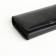 Women's wallet on magnets, black color