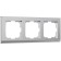 Frame for 3 posts Stark (silver matte) W0031865