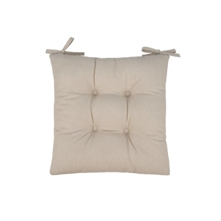 Pillow on the chair Beige, size 40x40 cm-1