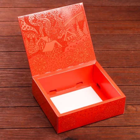 Gift box "Gift with a shell of three bears", 18.5 x 16 x 5.8 cm-5