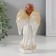 Souvenir Polystone "Angel-girl sings with a sweat" 12.5x6.5x4.7 cm