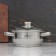 Gretta pan, 1.6 l, d = 16 cm, glass cover, capsule, induction