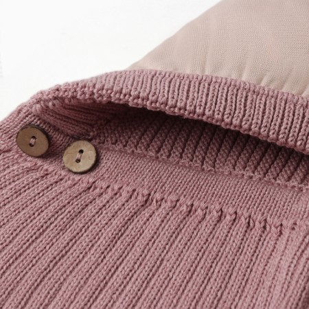 Шапка-шлем Крошка Я р. 42-44, пудровый-4