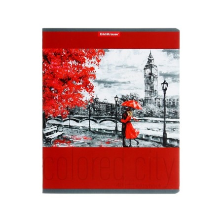 Notebook 48l Erichkrause Colored City, Mix-5
