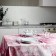 Steenova Home Kamilla tablecloth, size 160x250 cm, pink color