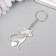 Breek Metal "cat" silver 4.3x3 cm