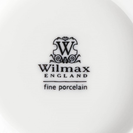 Porcelain plate for Wilmax paste, 600 ml, D = 25 cm, white color-3