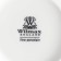 Porcelain plate for Wilmax paste, 600 ml, D = 25 cm, white color