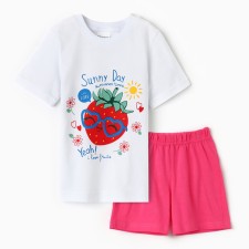 A set for a girl (T-shirt/shorts) 