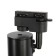 Track lamp, under the GU5.3 lamp, cylinder, black body