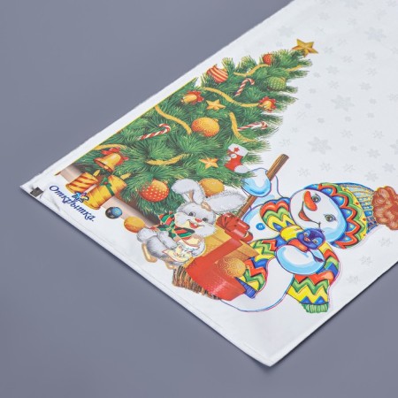 Gift "Postcard" 20 x 35 cm, colored metallized pattern-2