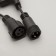 Garland "Curtain" 2 × 6 m, IP44, UMS, dark thread, 1440 LED, glow warm white, 220 V
