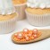 Confectionery sprinkling "pearls", peach, 50 g