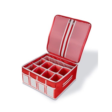 Homemade Kids Safe, 34x34x16 cm, 21 cells, red