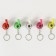 Whistle plastic on the ring "ball", mix