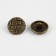 A set of metal buttons on the leg, d = 18 mm, 5 pcs, antique color