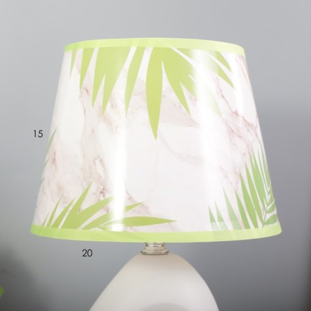 Sigalia table lamp E14 15W white 15x15x28 cm Risalux-5