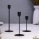 Set of candlesticks "Trio" 8x24; 8x19; 8x14cm