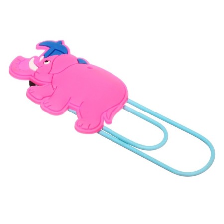 The bookmark is large, 11 cm, "elephant", mix-6