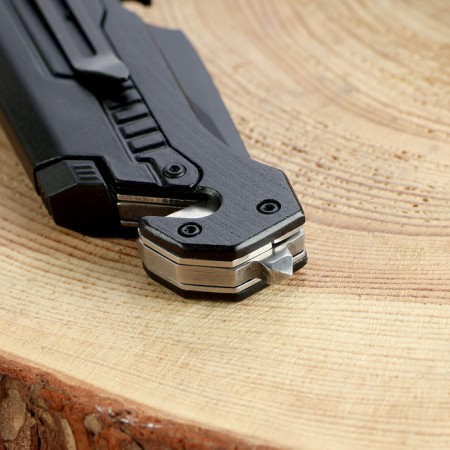 Tactical multifunctional knife with fire, 22cm, blade 93mm/3mm-3