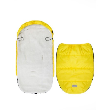 Winter Snowy Travel envelope, height 105 cm, yellow color-11