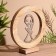 Interior souvenir in the wooden ring "Dance" 30x8x33 cm