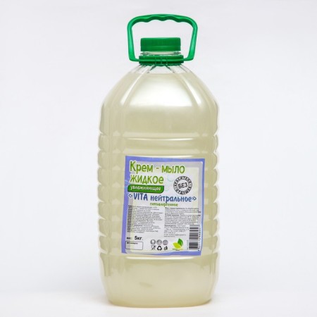 Cream - liquid soap "vita neutral", hippoallergen 5kg