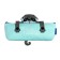 Penal soft, 1 compartment, 80 x 200 x 35 mm, voluminous, cotton fabric, phoenix, fingering from sophisticated leather
