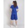 Women's costume Sense of Freedom, size 48, cornflower color