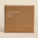 SL Home plate "Autumn Breeze", 16 × 14.5 × 3.3 cm, ceramics, white color