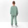 Costume (sweatshirt and trousers) children's minku, olive color, height 104 cm