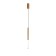 Lamp "Acota" LED 5W 4000k matte gold 2x2x60-160cm