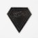 Thermal appliance from leatherette "Crystal", 5.3 × 5.5 cm, black color