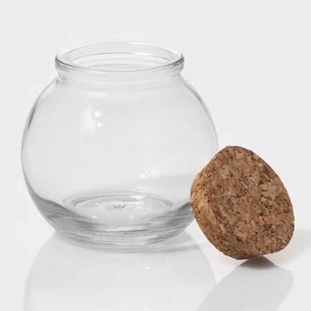 A set of glass jars for spices with a cork lid "Parfa", 120 ml, 7 × 7 cm, 12 pcs-3