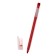 Gel handle 0.5mm red, jerking, triangular, needle writing node.