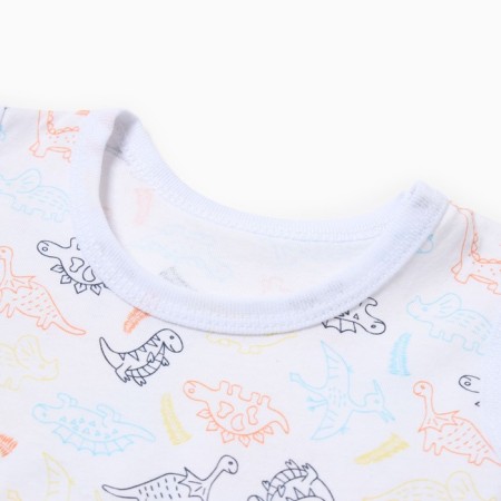 Body Bloom Baby Sleeveless Dino, p. 62 cm, white-1