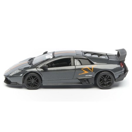 BBURAGO MURCIELAGO LP 670-4 SV China Limited Edition, Die-Cast, 1:32, Gray Color.-3