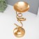 Summary metal per 1 candle d = 3.5 cm "Maxim" gold 15x15x44.5 cm
