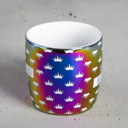 Ceramic mug “Her Majesty is out of spirit”, 300 ml, colorful color-2