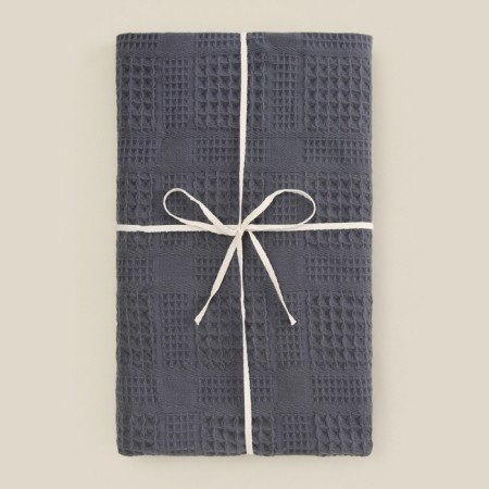 Waffle towel SL Home: Chess "Grig Sandre" 90x150 cm, 100% cotton, 350 g/m2-7