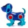 IQ DOG robot pillbox, sings, works, works from batteries, blue color
