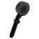 Shower watering can Zein Z3539, D = 90 mm, 5 modes, button "Stop", removable top, black