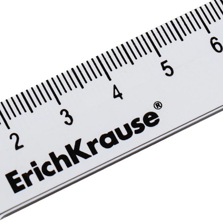 Triangle 13 cm Erichkrause "Clear", 60 °, transparent-3