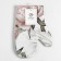 Mittens-Open "Ethel" peonies 20x27cm, 100% cotton, Vatin 250g/m2 (bilateral)