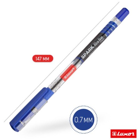 Ballic handle Luxor 1597 Spark, node 0.7 mm, flu, blue-2