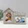 Photo frame plastic in 2 photos 10x15 cm "House" gray 25x35x2 cm