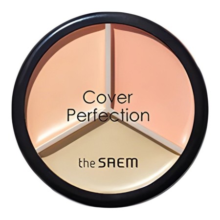 Consilery Cover Perfection Triple Pot Concealer 01 Correct Beige