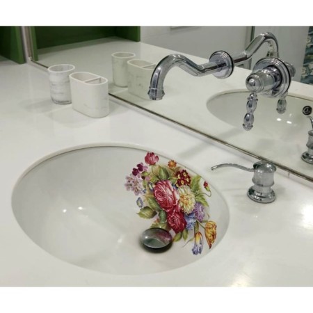 Bronze de Luxe Alsace 1707 shell, built -in 490x400x210 mm, with overflow-4