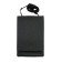 Bag, artificial leather, black 12x1x19 cm
